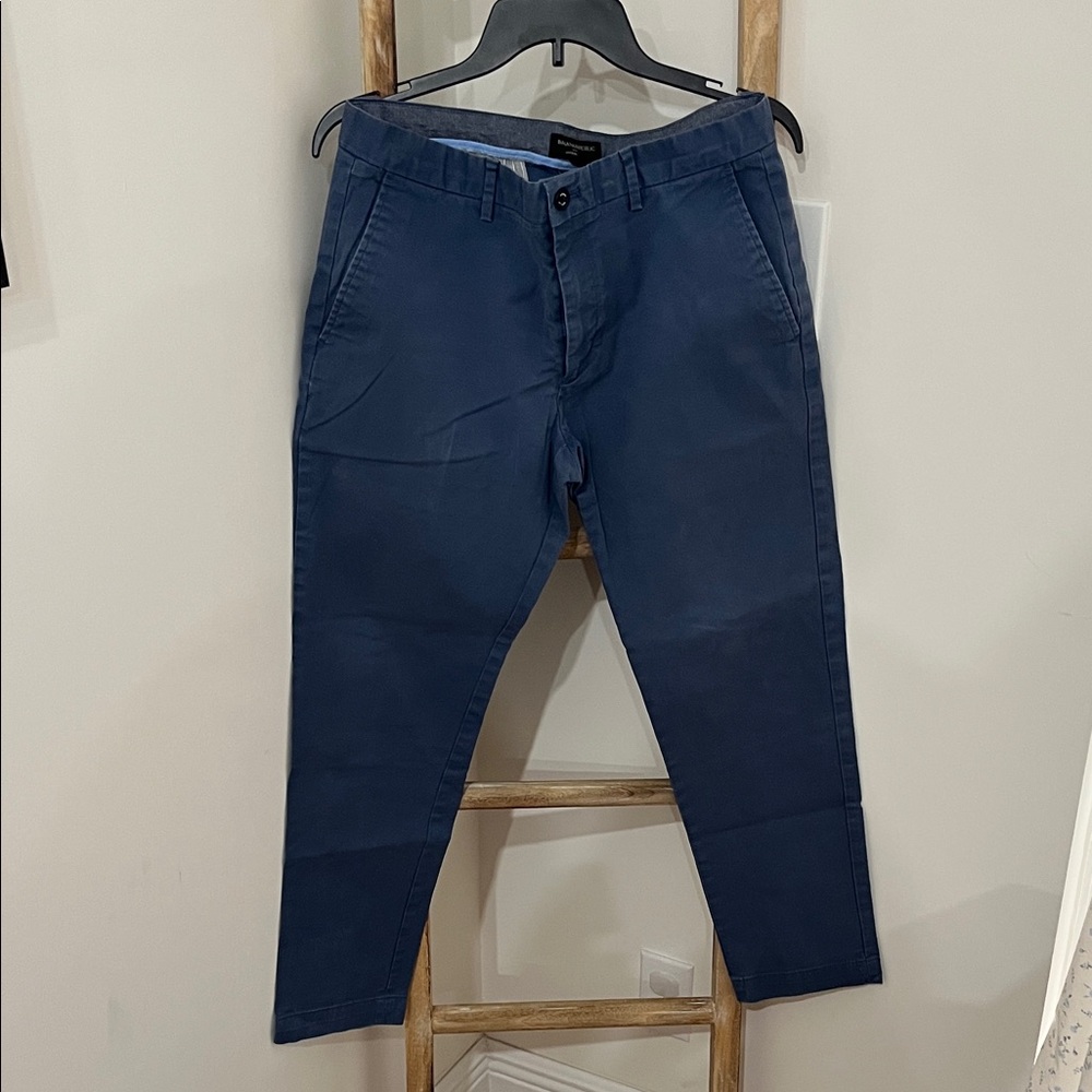 Banana Republic Men's Blue Chinos Pants